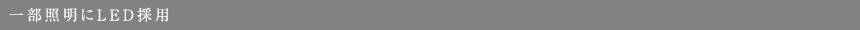 一部照明にLED採用