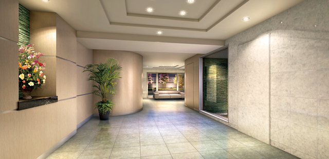 エントランスホール完成予想図