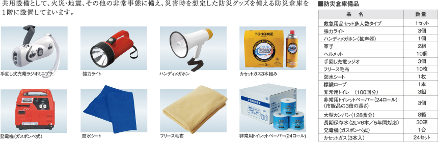 防災倉庫